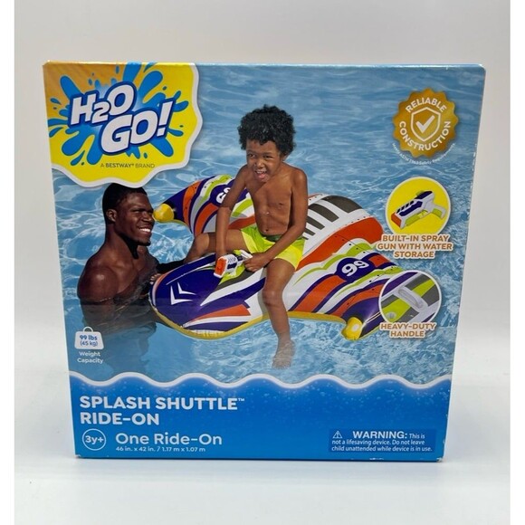 BESTWAY Inflatable Float Spaceship 46 in. X 42 in. - Picture 1 of 3